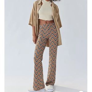 Urban outfitters retro pull on flare pants